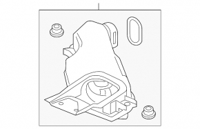 Honda Accord 13-17 hybrid air intake