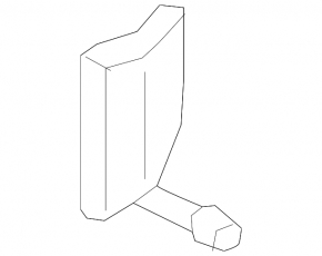 Muffler bracket central BMW 5 G30 17-23