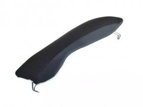 Rear Seat Side Trim Right Chrysler 200 15-17 Black Cloth, Rusty Fasteners