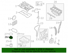 Engine Oil Cooler Hyundai Santa FE 19-20