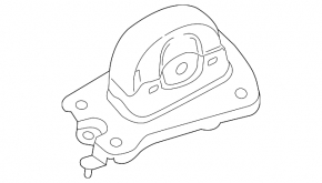 Trailing arm bracket rear left Polestar 2 21-
