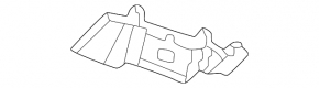 Front bumper mount left Chevrolet Bolt EV 22-23