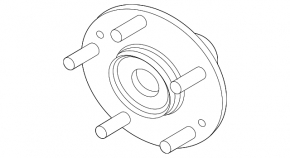 Front left hub Hyundai Venue 20-25