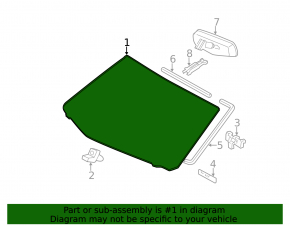 Toyota Avalon 2010 Windshield