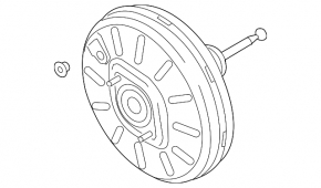 Audi Q3 19-25 vacuum booster