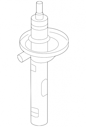 Front left shock absorber VW Golf 15-21