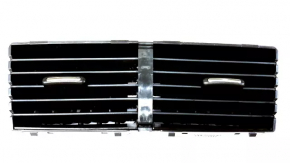 Front Panel Air Deflector Central Subaru Impreza WRX GH 08-14 Black