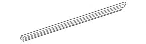 Glass seal inner door front left Toyota Camry v70 18-19