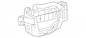 Lexus RX350 Underhood Fuse Box Housing 10-15