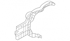 Rear right door lock bracket for Hyundai Sonata 20-23