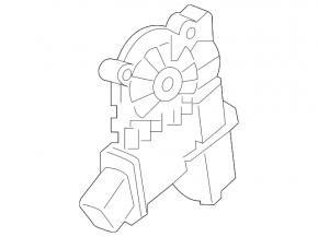 Front Left Window Motor GMC Terrain 18-