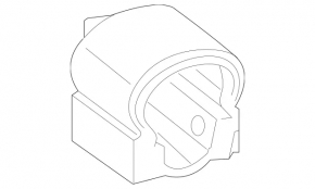 Engine mount rear lower Mercedes GLC 16-19