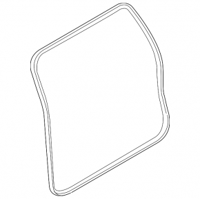 Ford Ecosport Trunk Door Seal 18-22 Rubber