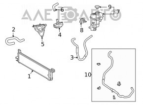 Toyota Highlander 20-25 Inverter Cooling Pump Bracket