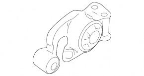 Engine mount rear Nissan Murano z51 09-14