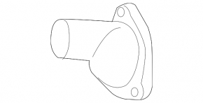 Thermostat housing Lexus NX200t NX300 15-21