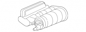 Carbon canister absorber assembly Honda CRV 17-22 1.5T