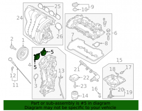 Electromagnetic valve Kia Niro 23-24 HEV, PHEV 1.6
