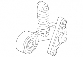 Hyundai Sonata 20-23 HEV rear drive belt tensioner pulley