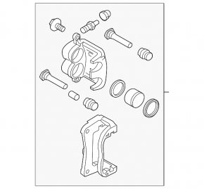 Front right support Subaru XV Crosstrek 18-23