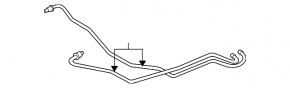 Wiring of the steering rack of the electric power steering BMW 3 F30 12-13