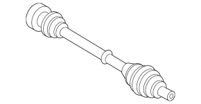 Drive axle shaft front left VW CC 08-17