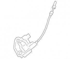 Front right door closer for BMW X6 G06 20-25