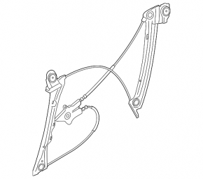 Window lifter with motor front right BMW 4 F32/33 14-20 convertible, Coupe