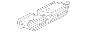 Air duct dashboard central BMW i3 14-20