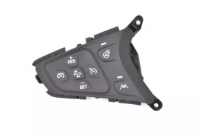 Steering wheel control buttons left upper Chevrolet Volt 16-19 for heated steering wheel and adaptive cruise