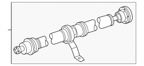 Driveshaft for Audi A5 12-16 AWD