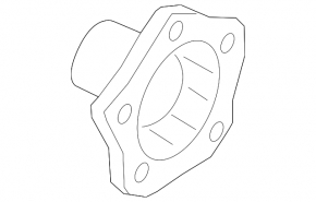 Front left wheel hub for Porsche Cayenne 19-26
