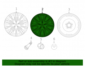 Wheel disk R19 Mazda CX-5 17-