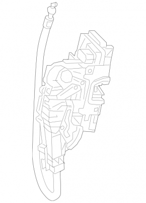 Front right door lock Mercedes E 400 17-18