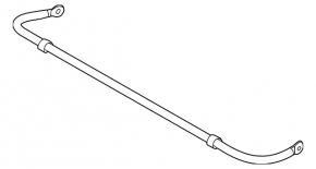 Rear stabilizer Mazda 6 13-17 17mm