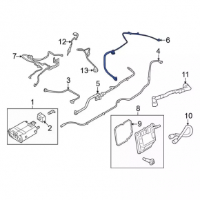 Ford Escape MK4 20-24 Fuel Canister Valve with Tube