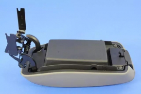 Console center armrest and cup holders Jeep Cherokee KL 14-18 black gray armrest