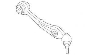 Front lower right control arm BMW iX 22-26 rear