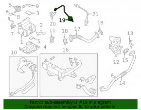 Lambda probe first Kia Niro 17-22 HEV, PHEV