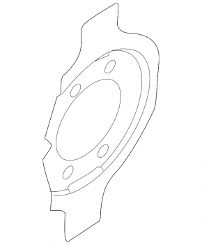 Brake Disc Cover Front Left Nissan Altima 13-18