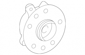 Front left hub for Lexus NX 22-25
