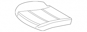 Passenger seat BMW 5 F10 11-13 Comfort leather Dakota gray, heated