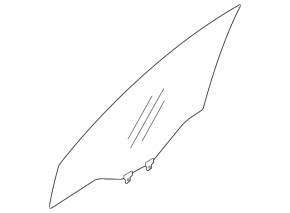 Front left door glass for a Subaru Impreza WRX GH 10-14