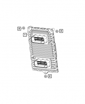 Block ECU engine computer Jeep Compass 17-25 2.4