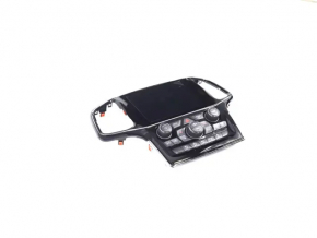 Jeep Grand Cherokee WK2 19-22 climate control panel with monitor, glossy black with chrome, scratches
