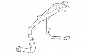 Fuel filler neck Lexus UX200 UX250h 19-