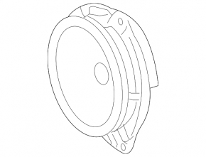 Rear left speaker Lexus ES350 07-12