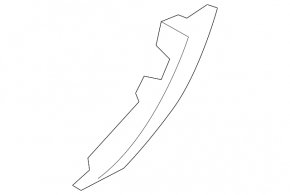 Front bumper bracket right Audi Q5 8R 09-12 prerest