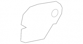 Hood release handle bracket for Audi A6 C7 12-18
