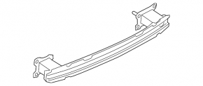 Rear bumper reinforcement for Audi A5 F5 17-19